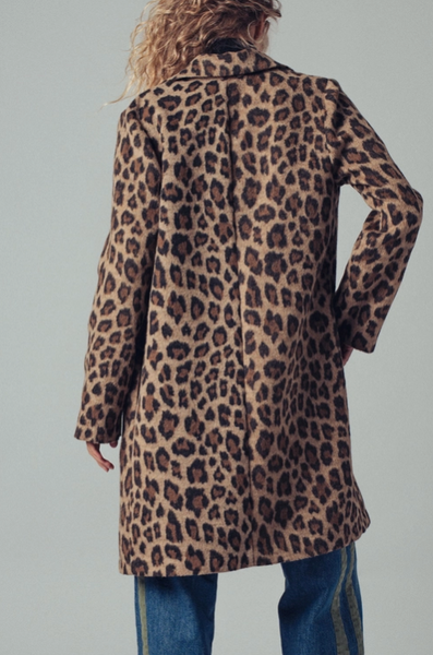 Leopard Oversized Statement Coat