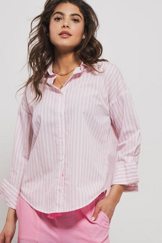 Classic Stripe Button-Down