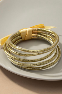gold glitter bracelets 