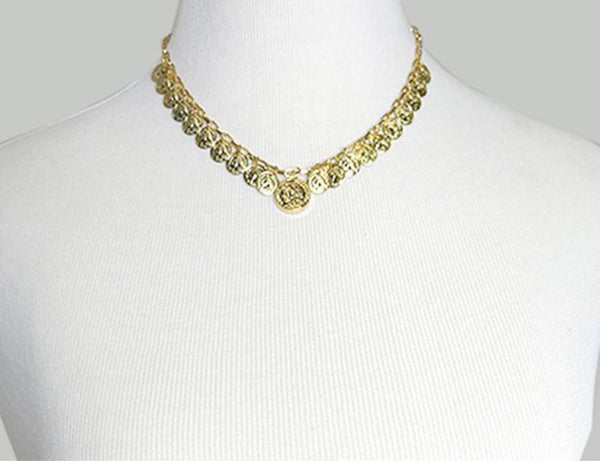 Statement Coin Necklace